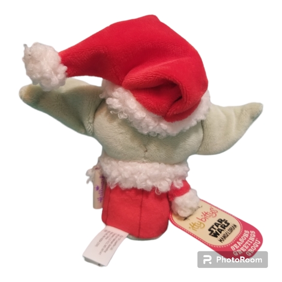 Hallmark itty bitty Seasons Greetings Grogu Mandalorian Star Wars - Picture 2 of 4